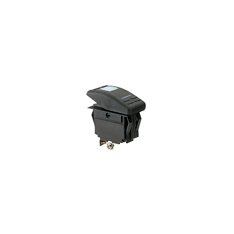 INTERRUTTORE ILLUMINATO A BASCULA ON - OFF 12V 16A ACCESSORI BARCA NAUTICA