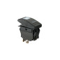 INTERRUTTORE ILLUMINATO A BASCULA ON - OFF 12V 16A ACCESSORI BARCA NAUTICA