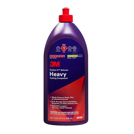 3M PERFECT-IT GELCOAT HEAVY CUTTING POLISH