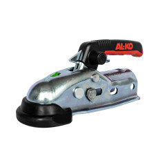 GANCIO GIUNTO A SFERA Ø 35 O Ø 50 AGGANCIO RIMORCHIO CARRELLO APPENDICE ALKO AK161 COMPLETO DI BULLONERIA