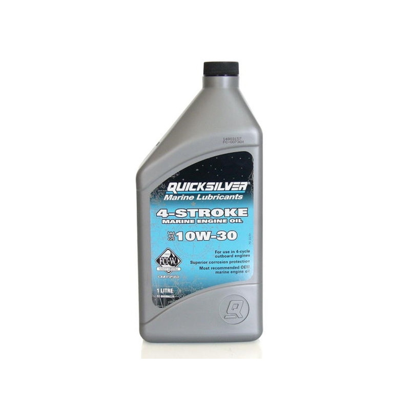 QuickSilver 4-Stroke Marine 10w30 Engine Oil (98-8M0078616) 