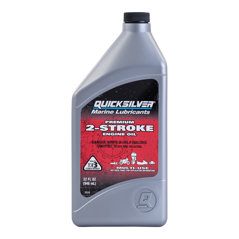 QUCKSILVER PREMIUM 2- STROKE TCW3 ENGINE OIL 1L QUCKSILVER PREMIUM 2- STROKE TCW3 ENGINE OIL 1L