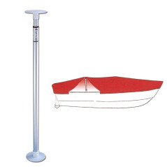 TREM COVY - Palo di supporto per telo di copertura barca, regolabile da 90 cm a 150 cm