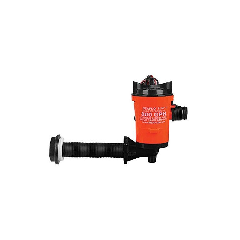  AERATRICE Orizzontale - 800GPH -12V 58 L/MIN 