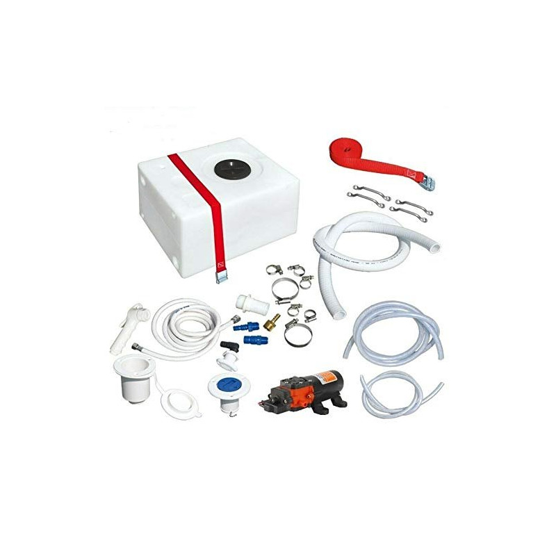 Kit Doccia DOCCETTA Completo Serbatoio Autoclave E Accessori 