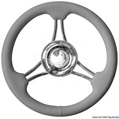 VOLANTE  T22 Grigio Ø MM.350 3  RAZZE 