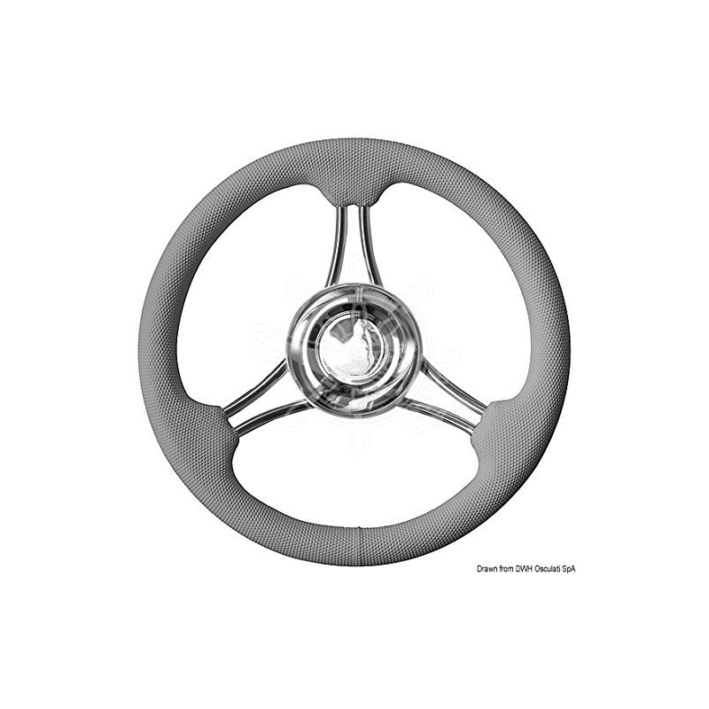 VOLANTE  T22 Grigio Ø MM.350 3  RAZZE 