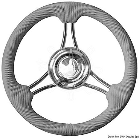 VOLANTE  T22 Grigio Ø MM.350 3  RAZZE 