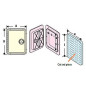 Sportello di Accesso/Tappo di ispezione Rettangolare Sportello di Accesso/Tappo di ispezione Rettangolare