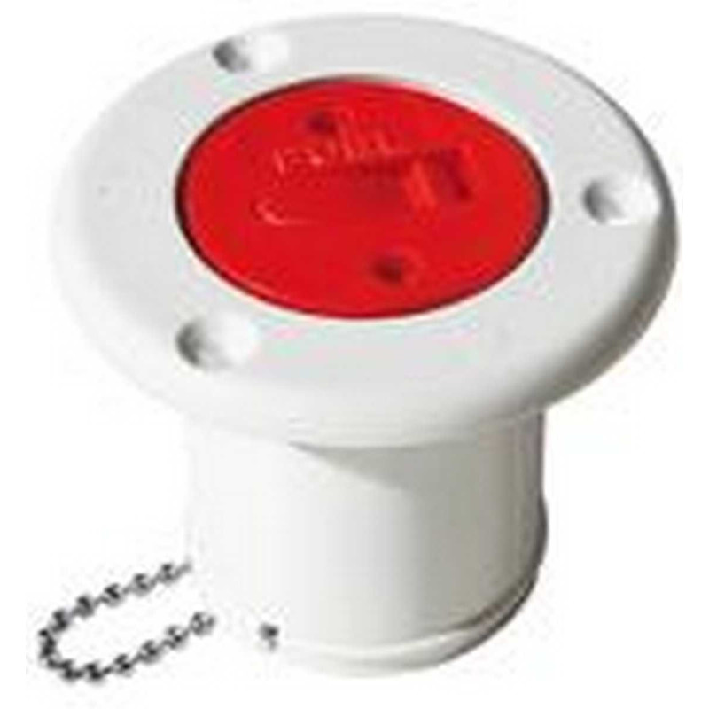 TAPPO IMBARCO CARBURANTE IN PLASTICA APERTURA A VITE CHIAVE A SCOMPARSA BIANCO TAPPO IMBARCO CARBURANTE IN PLASTICA APERTURA A VITE CHIAVE A SCOMPARSA BIANCO