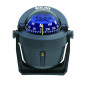 Ritchie Explorer Compas - Quadrante con staffa regolabile e illuminazione notturna verde da 12 V (grigio, 2 3/4")