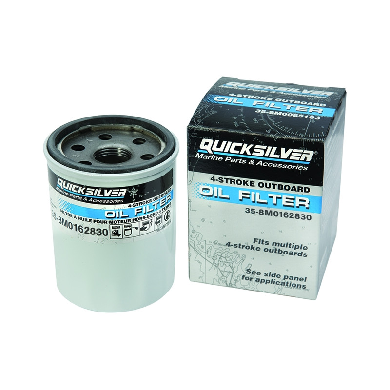 FOURSTROKE OUTBOARD OIL FILTER 8M0162830 ( 25-30 HP, 40-60 HP, 75-115 HP)