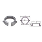 Anodo Alluminio CM806188  ASSE elica Mercruiser Bravo I