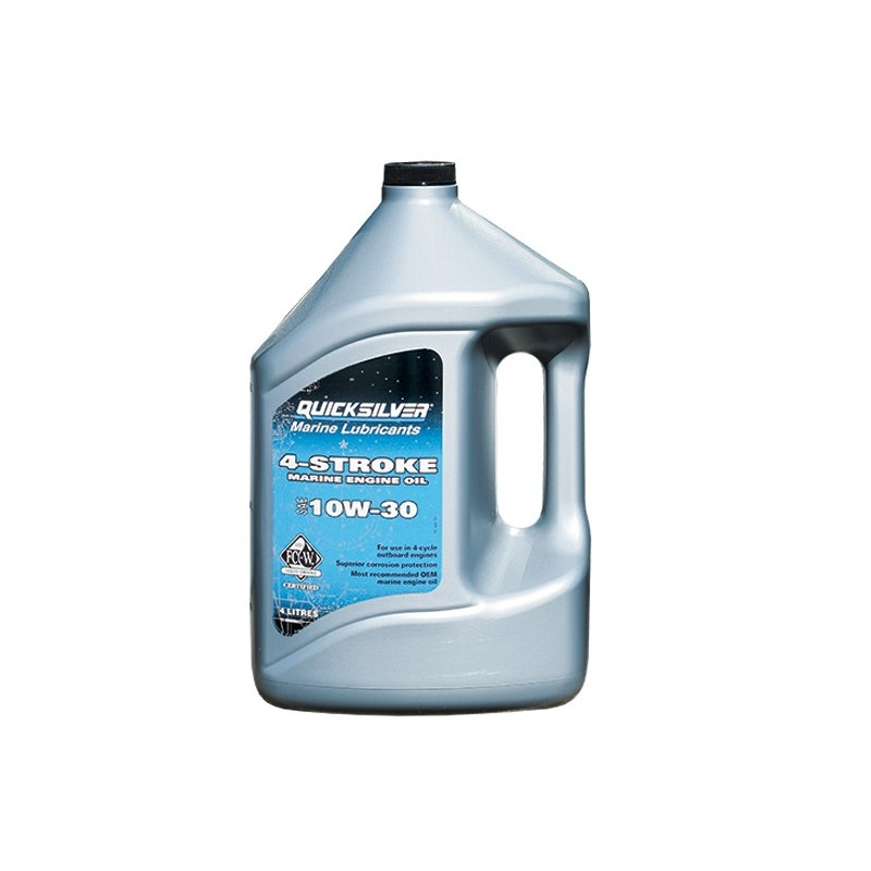 QUICKSILVER 4 STROKE MARINE ENGINE OIL  10W-30 4 L 