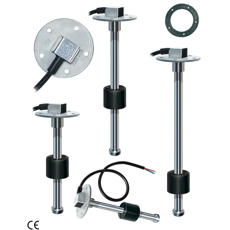 TRASMETTITORE DI LIVELLO CARBURANTE 150MM FREQ. 240-33