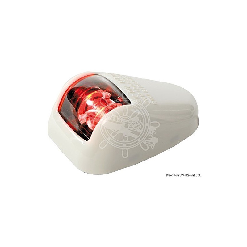 OSCULATI Fanale Bianco Rosso 112° Orions