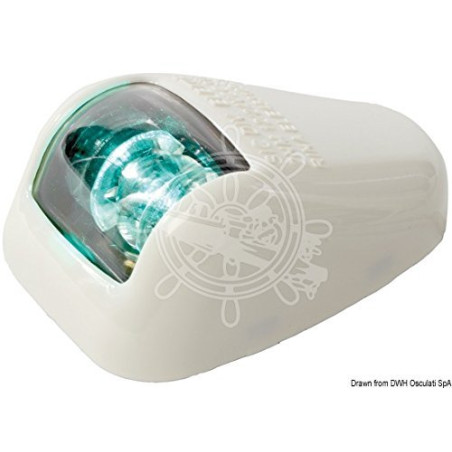 OSCULATI Fanale Bianco Verde 112° Orions