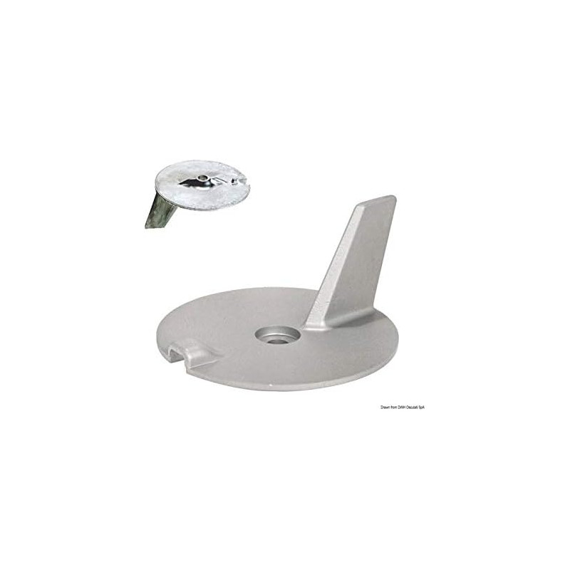 Anodo  CM67C4537100A  Pinna Yamaha  25-30-40-60HP Alluminio