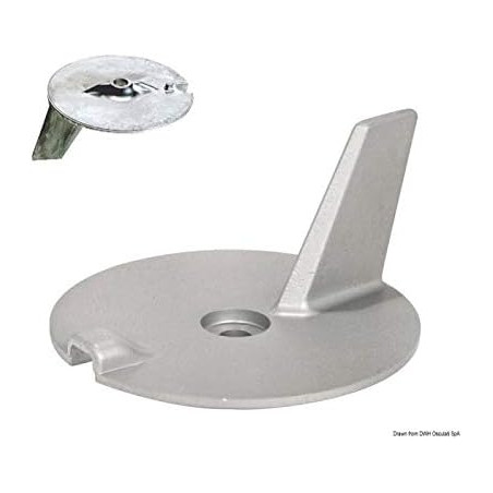 Anodo  CM67C4537100A  Pinna Yamaha  25-30-40-60HP Alluminio