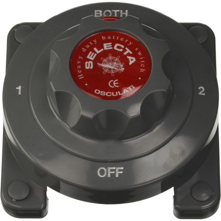 Interruttore/Deviatore per Batterie modello Selecta.