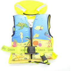 GIUBBOTTO DI SALVATAGGIO BEBÈ E BAMBINO 100 N CHICHO GIALLO 30-40kg