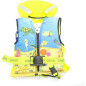 GIUBBOTTO DI SALVATAGGIO BEBÈ E BAMBINO 100 N CHICHO GIALLO 30-40kg