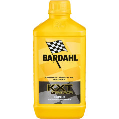 Bardahl - KXT Off-Road, Olio Sintetico per Moto con Motori 2 Tempi,  1 Litro