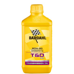 Bardahl - T&D 80W90, Lubrificante per Trasmissioni e DifferenzialI  1 Litro