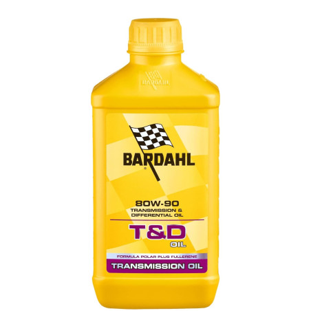 Bardahl - T&D 80W90, Lubrificante per Trasmissioni e DifferenzialI  1 Litro