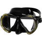 BEUCHAT X-Contact 2 Diving/Snorkelling Mask - Black/Yellow