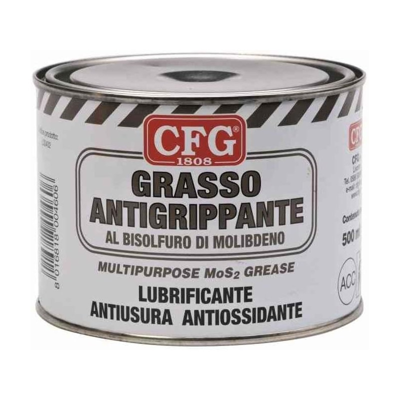 CFG Grasso antiaggrappante al bisolfuro di molibdeno ml 500