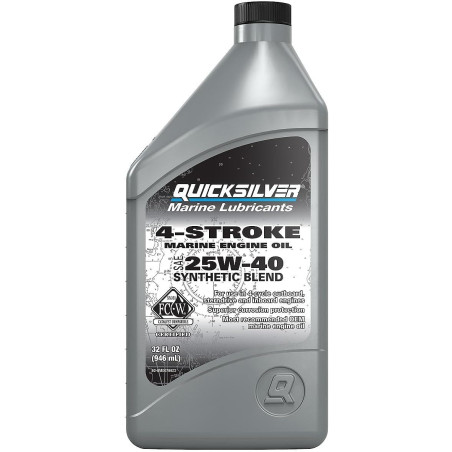 QUICKSILVER 25W-40 SYNTHETIC BLEND 