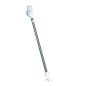 LUCE DI NAVIGAZIONE ASTA INOX  ABBATTIB. BIANCA 64 CM 