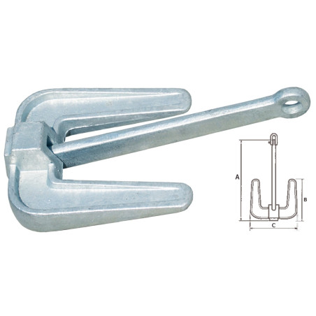 ANCORA HALL ZINCATA KG 4