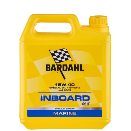 Olio Bardahl Inboard Premium 4T 15W40 - 4lt