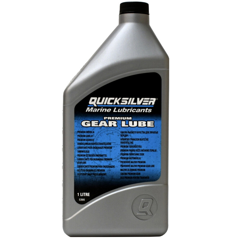 QUICKSILVER PREMIUM 80 W-90 GEAR LUBE 1 LITRO QUICKSILVER PREMIUM 80 W-90 GEAR LUBE 1 LITRO