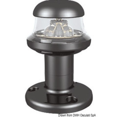 OSCULATI Fanale nero  LED 360°