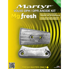 Set anodo in magnesio per Volvo Penta DPH/DPR