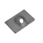 ANODO CM42121Z PIASTRINA ZN MERCURY - MARINER - YAMAHA  6-9,9 CV