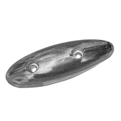 ANODO SGAO072Z  PIASTRA OVALE  GRANDE ZINCO 