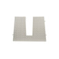 PIASTRA DI POPPA 430X325 MM GRIGIO 