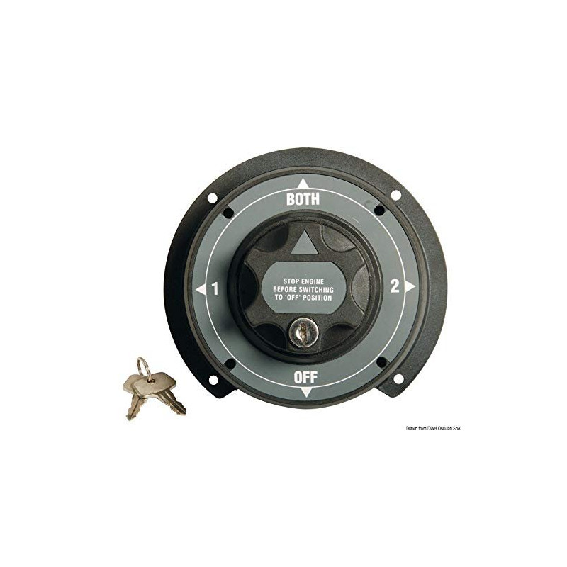 OSCULATI Deviatore Heavy Duty 30 A 12/24 V