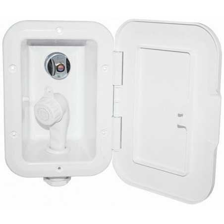 Kit Nicchia con Sportello Doccetta  3 mt Miscelatore 186x247mm  LZ196469