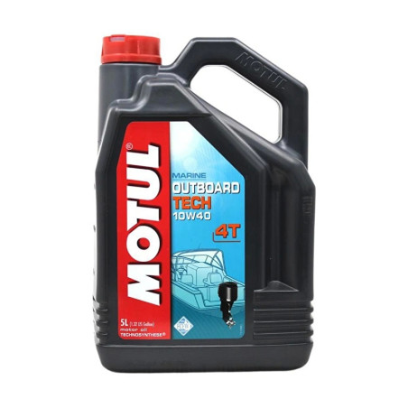 Motul Olio motore marino Outboard Tech 10W40 4T - 5 Lt