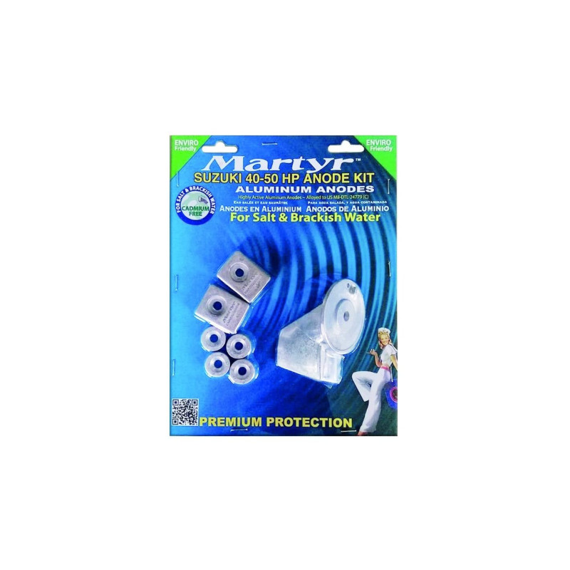 MARTYR  Kit ANODES Alu Suzuki 40-50CV