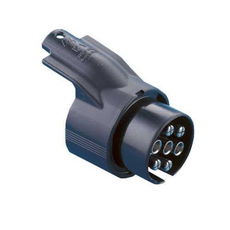 Adattatore di corrente elettrica per carrelli: Modello da spina a 7 poli a presa 13