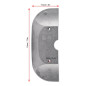 Anodo CM821629CA Alluminio Mercruiser Alpha One Generation II Anodo CM821629CA Alluminio Mercruiser Alpha One Generation II