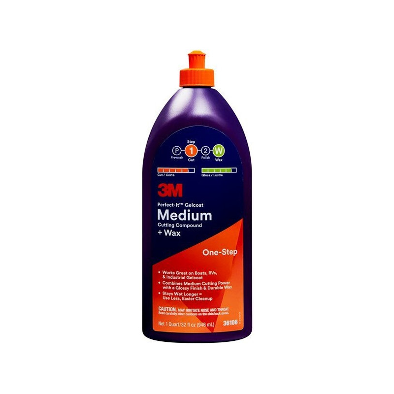 3M Perfect-It - Medium - Cutting Compound + Wax