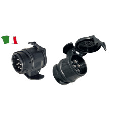 Adattatore di corrente per carrello traino da spina a 13 poli a presa 7 poli