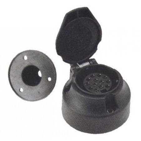 Base Femmina a 13 Pin in PVC